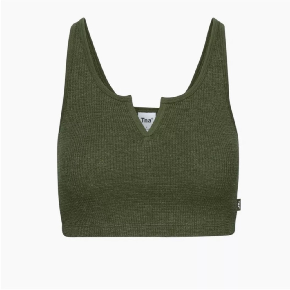 NWOT TNA
WAFFLE NOTCH TANK in Fatigue size medium